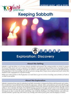 Faith Practices | Keeping Sabbath (Downloadable PDFs)
