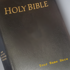 Imprinting for NRSV Bibles